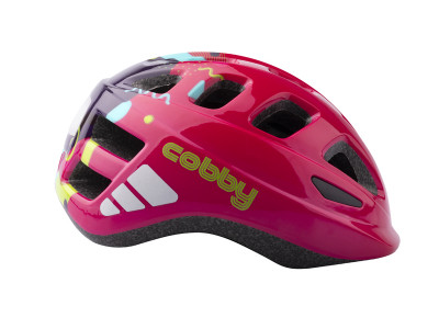 Extend prilba COBBY, multi-pink, XS/S (48-50 cm), shine