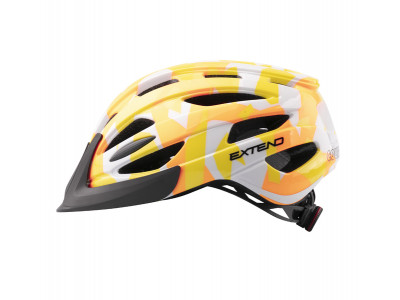 Extend prilba COURAGE, S/M (51-55cm), camouflage orange