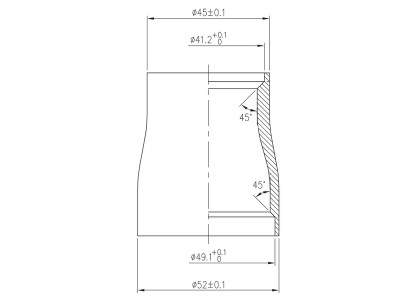 FSA hlavové zloženie ORBIT IS 138 15.2mm alloy 1-1/8 to 1-3/8-OD 45/52