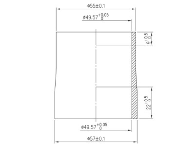 FSA hlavové zloženie 1/DX Pro (I/E) No.9M/CUP/CC 1.5R/12B-OD 55/57