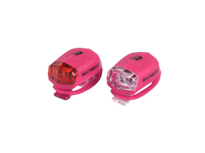 Extend FROGGIES sada bezpečnostného osvetlenia - FROGGIES-pink