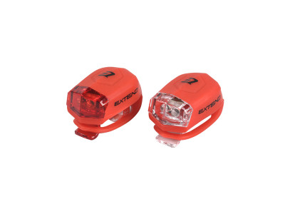 Extend FROGGIES sada bezpečnostného osvetlenia - FROGGIES-red