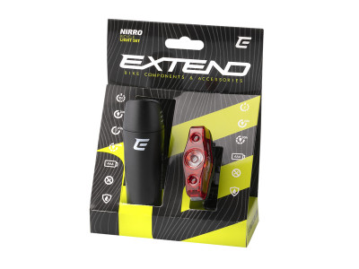 Extend sada osvetlenia NIRRO, 100 lm + 4 lm