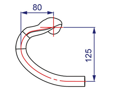 VISION riadidlá METRON 4D ACR - 440mm