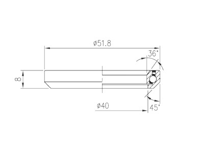 FSA hlavové zloženie NO.55/SX Pro SL ložiská 3.7mm alloy 1-1/8 to 1.5-OD 50/61