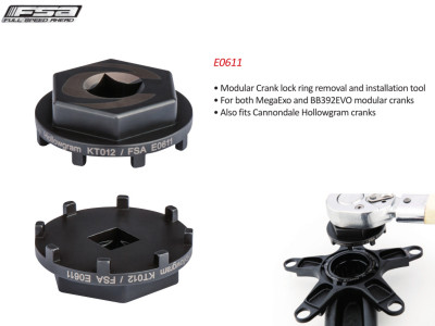 FSA kľuky MTB AFTERBURNER Modular DM 1x 32T - 170mm