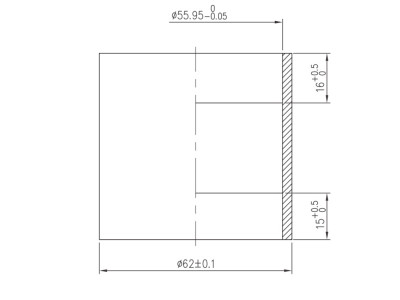 FSA hlavové zloženie NO 55R/57SC 6.1mm alloy 1.5-OD 62