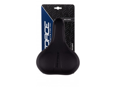 Force sedlo COMFORT GEL dámské turistické, čierne