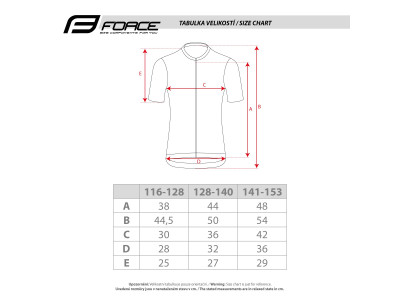 Force dres LIMIT KID, petrolejový - 128-140