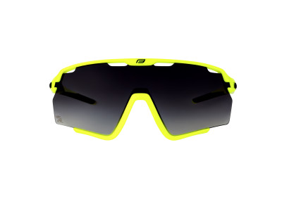 Force okuliare CYCLONE fluo, čierne prechod. sklo