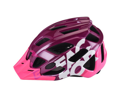 Extend prilba FACTOR bordo-grey M/L (58-61cm) shine