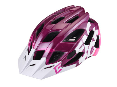 Extend prilba FACTOR bordo-grey M/L (58-61cm) shine