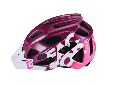 Extend prilba FACTOR bordo-grey M/L (58-61cm) shine