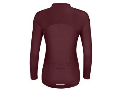 Force dres CHARM UNI dlhý rukáv, bordová
