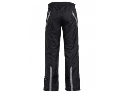 Vaude cyklistické nepremokavé nohavice Luminum Perf. II, pánske, black - L