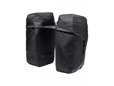 Vaude dvojitá taška na nosič TwinRoadster, black - Vaude Twinroadster, black