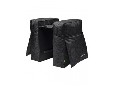 Vaude dvojitá taška na nosič TwinZipper (UniKlip 2), black - Vaude TwinZipper (UniKlip 2), black