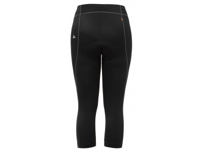 Vaude cyklistické nohavice Active 3/4, dámske, black uni - 36