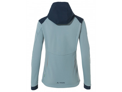 Vaude cyklistická bunda Qimsa Softshell, dámska, cloudy blue - 38
