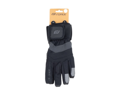 Force rukavice WARMER, čierne