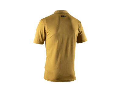 LEATT Polo tričko Team krátky rukáv  , Brass Brown