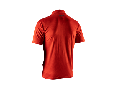 LEATT Polo tričko Team krátky rukáv  , Chili Red