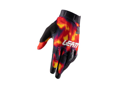 LEATT rukavice MTB 1.0 GripR  , Heatmap Red