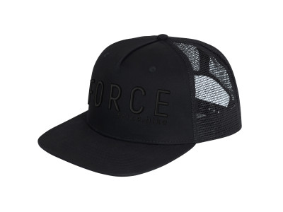 Force šiltovka TRUCKER LOGO 3D, čierna