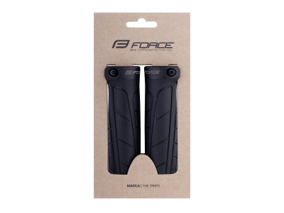 Force gripy KORA, s objímkou, čierne, balené