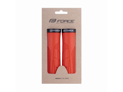 Force gripy ORIX, s objímkou, červené, balené
