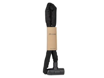 Force zámok RAGE8 reťazový 8/900mm, čierny