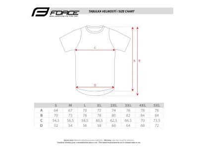 Force dres MTB RULES kr. rukáv, čierno-šedý