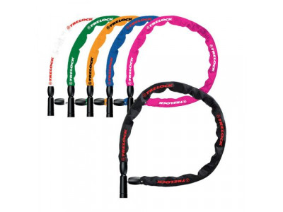 Trelock Reťazový zámok BC 115/60/4  - čierny, 4 mm x 60 cm