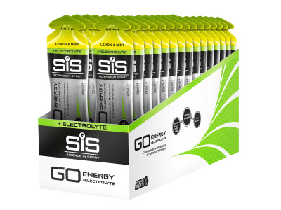 SiS gél Go Energy + Elektrolyte gél 60ml - citrón a mäta