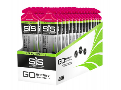 SiS gél Go Energy + Elektrolyte gél 60ml - malina