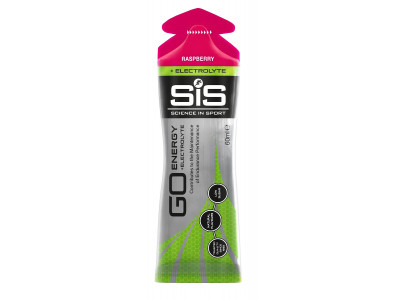SiS gél Go Energy + Elektrolyte gél 60ml - malina