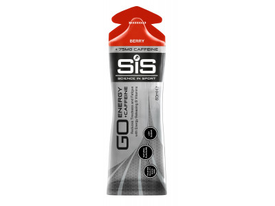 SiS GO Gél + Kofeín 60ml - berry