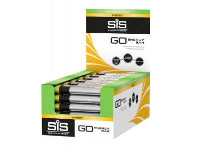 SiS GO Energy Bar Mini tyčinka 40g (bar) - jablko/čierna ríbezľa
