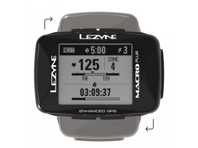 LEZYNE Cyklocomputer Macro PLUS GPS