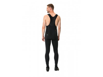 Vaude cyklistické nohavice Active Warm (bez vložky), pánske, black/silver - M