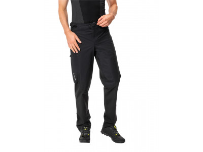 Vaude cyklistické nohavice All Year Moab 2in1 Rain, pánske, black - M