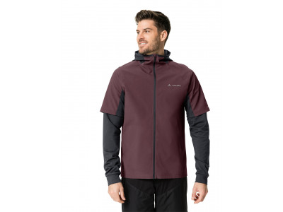 Vaude cyklistický dres All Year Moab FZ Hoody, pánsky, dark oak - M