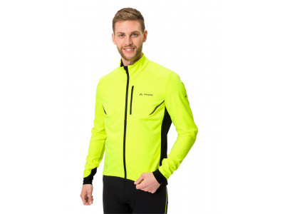 Vaude cyklistická bunda Kuro Softshell, pánska, neon yellow - M