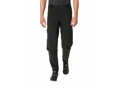 Vaude cyklistické nohavice Moab Rain, pánske, black - M