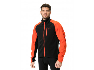 Vaude cyklistická bunda Posta Softshell VI, pánska, glowing red - M