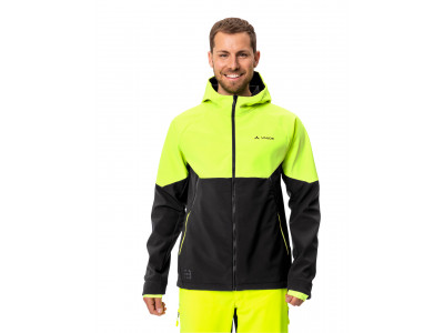 Vaude cyklistická bunda Qimsa Softshell, pánska, neon yellow - S