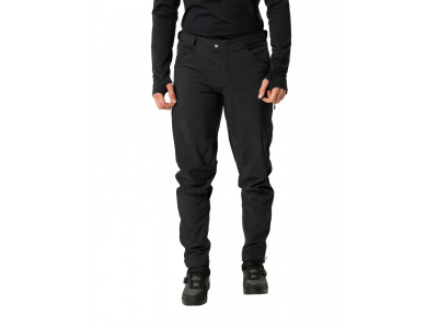 Vaude cyklistické nohavice Qimsa Softshell II, pánske, black/black - M