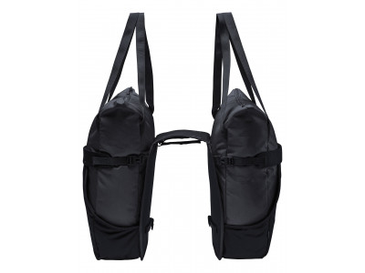 Vaude  dvojitá taška na nosič TwinShopper, black - Vaude TwinShopper, black