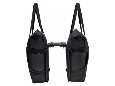 Vaude dvojitá taška na nosič TwinShopper (UniKlip 2), black - Vaude TwinShopper (UniKlip 2), black