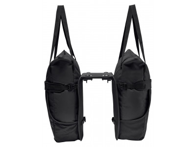 Vaude dvojitá taška na nosič TwinShopper (UniKlip 2), black - Vaude TwinShopper (UniKlip 2), black